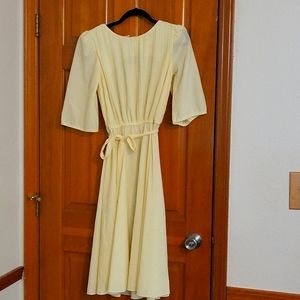 Vintage 80s yellow dreds